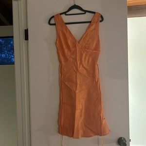 Mango Shimmer Vintage Slip Dress US 2